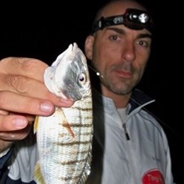 Mormore in notturna con la pesca a fondo dai moli