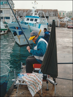 pesca a roubasienne in mare