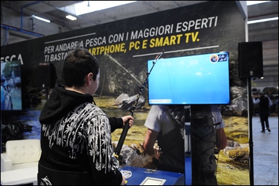 Stand Caccia Pesca TV a EOS 2023